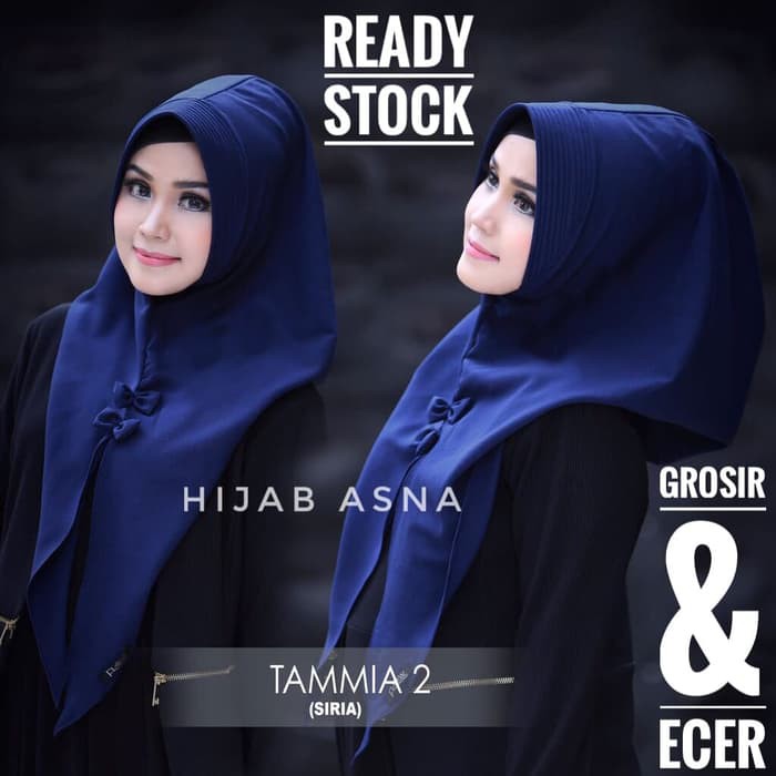 Jilbab Khimar, Jilbab Kimar Tammia Jilbab / Hijab Khimar Instant Pet Anthem - TOSCA MUDA Murah