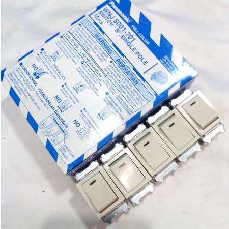 SAKLAR PANASONIC WNJ5001 701 WNJ5001 WNJ 5001-701 FULL COLOUR MODEL LAMA ORIGINAL