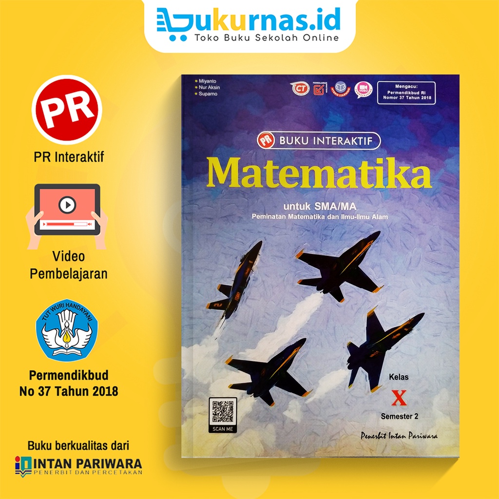 Buku PR Interaktif Matematika Peminatan SMA/MA Kelas 10 Semester 2 - Intan Pariwara