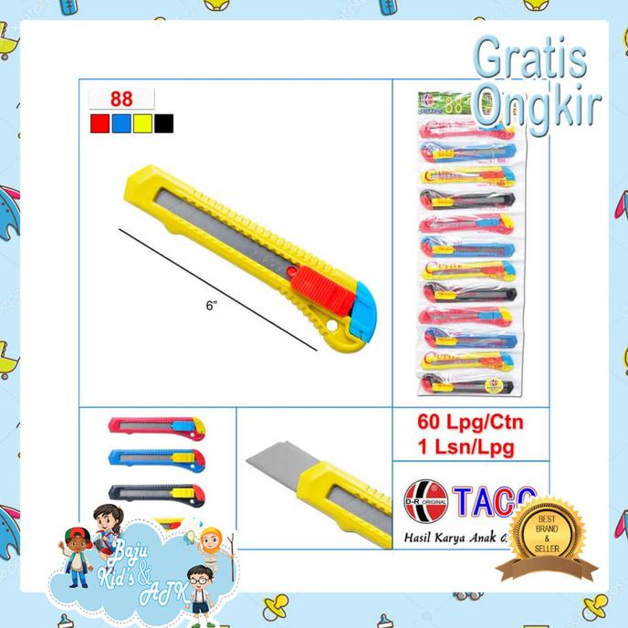 

Mantap Cutter Taco Besar 88 (12Pcs) Bagus