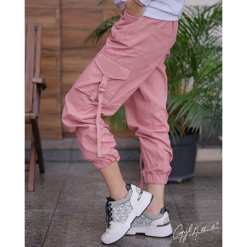 Celana wanita cargo Murah / Bawahan Stylish Jogger Cewek Modis Kekinian BISA BAYAR DITEMPAT(COD)