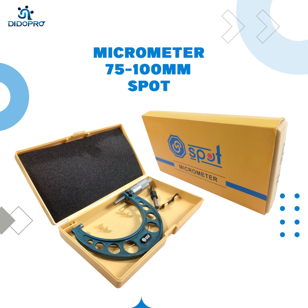 Micrometer / Mikrometer 75 - 100 MM MERK SPOT