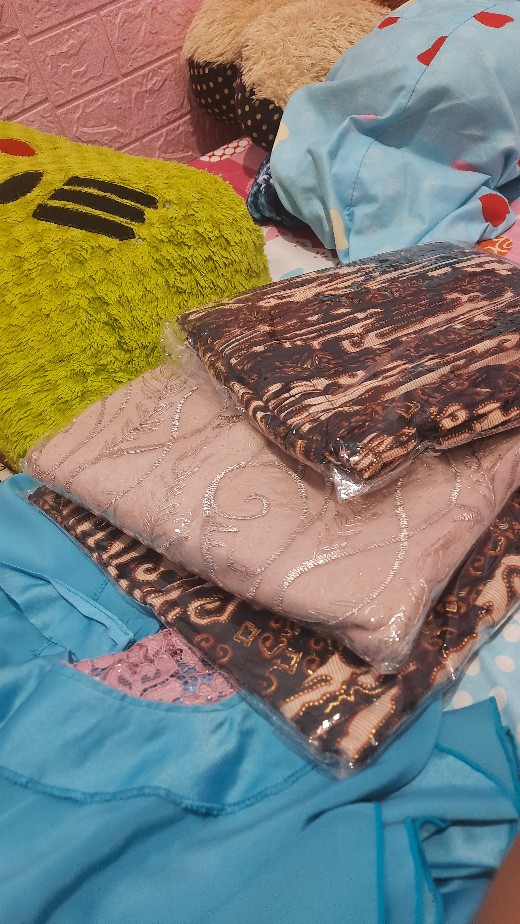 Couple Batik Modern Kemeja Lengan Panjang Rok Wisuda Acara Seragaman Keluarga Kondangan