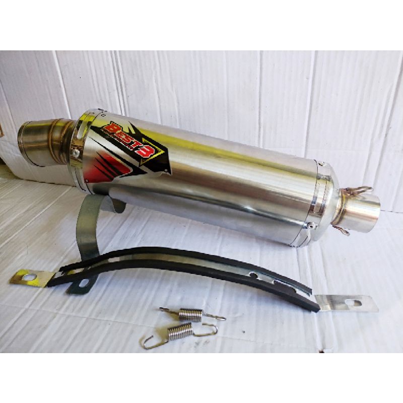silincer best3  inlet 38 slencer only suara empuk  beat, vario, pcx, adv, aerox, namx, scoopy dll