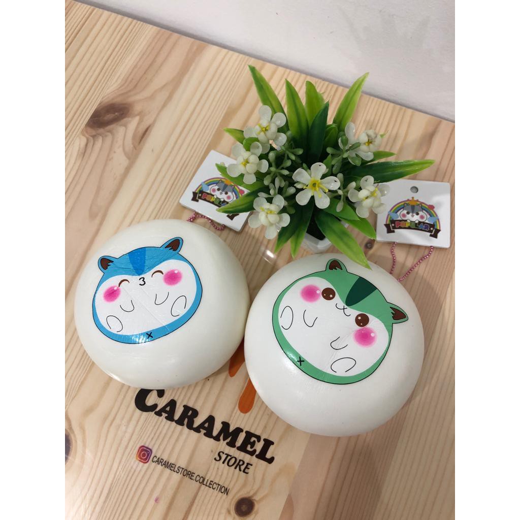 PROMO Poli bun Squishy Licensed By Popular boxes (Squishy Poli bun Slow & Soft)