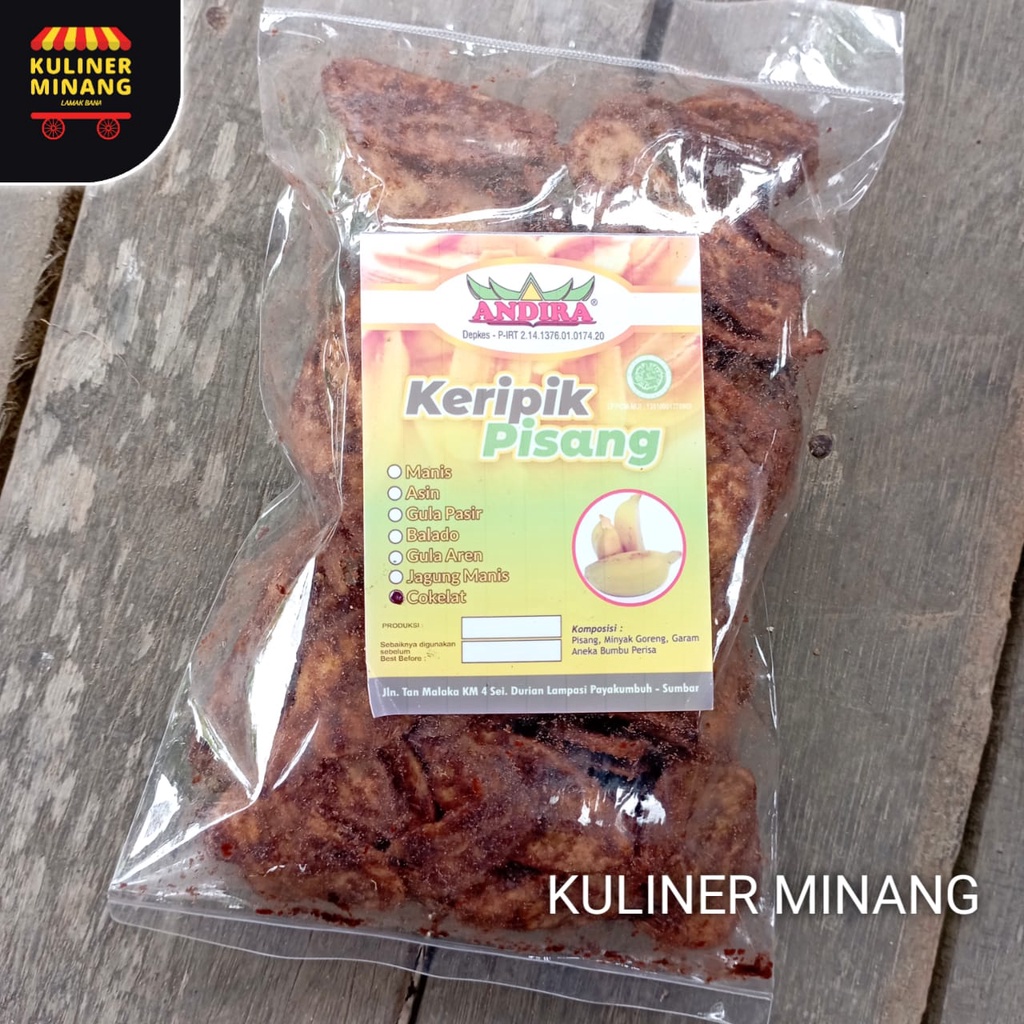 

Keripik Pisang Coklat (Extra Kertas packing) Oleh Oleh Cemilan Payakumbuh Padang Khas Pariaman Jajanan Snack Kuliner Minang Kabau AX00