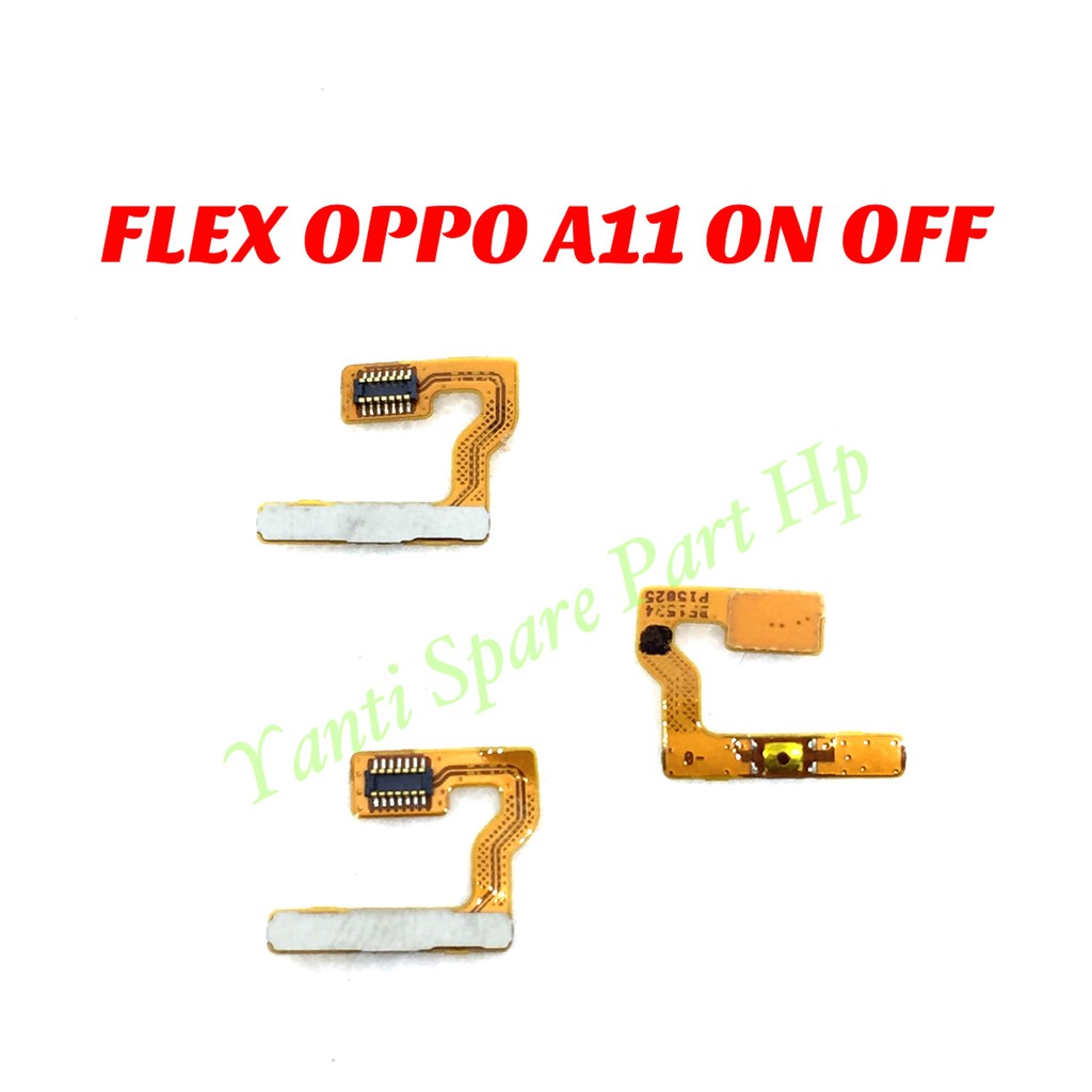 Flexible On Off Oppo A11 A11W Joy 3 Original Terlaris New