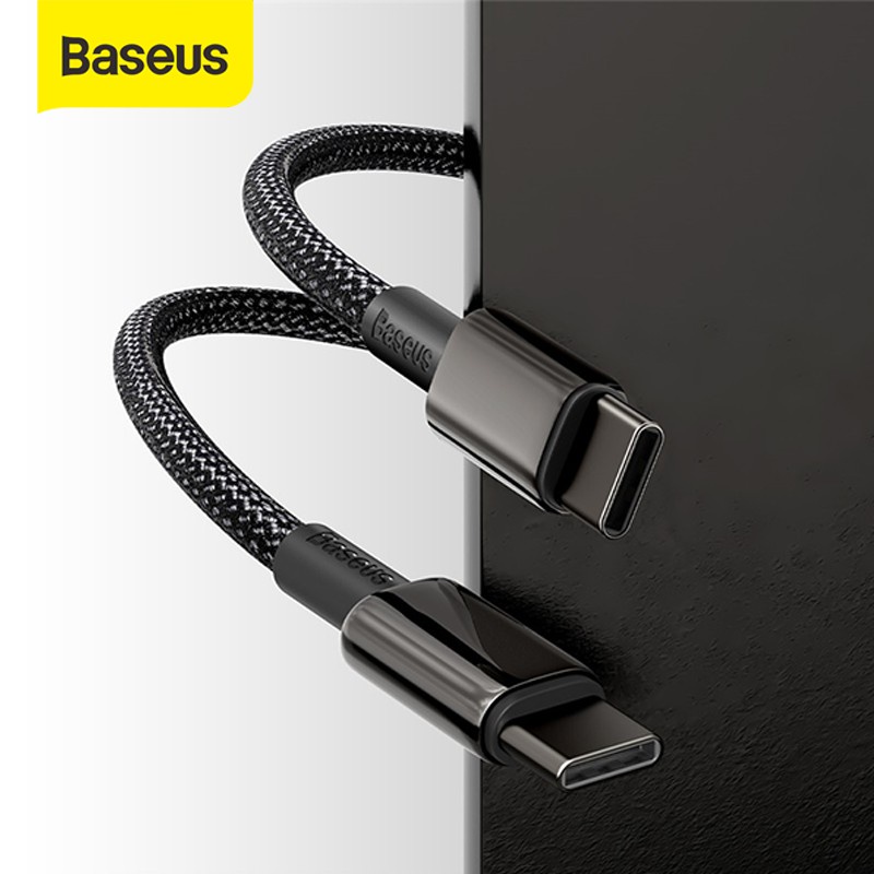 Baseus Kabel Data Type-C to Type-C Fast Charge PD Quick Charge 4.0 100W 1M