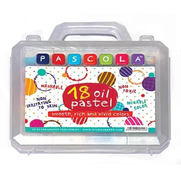 

CRAYON OIL PASTEL PASCOLA / CRAYON PASCOLA 18 WARNA