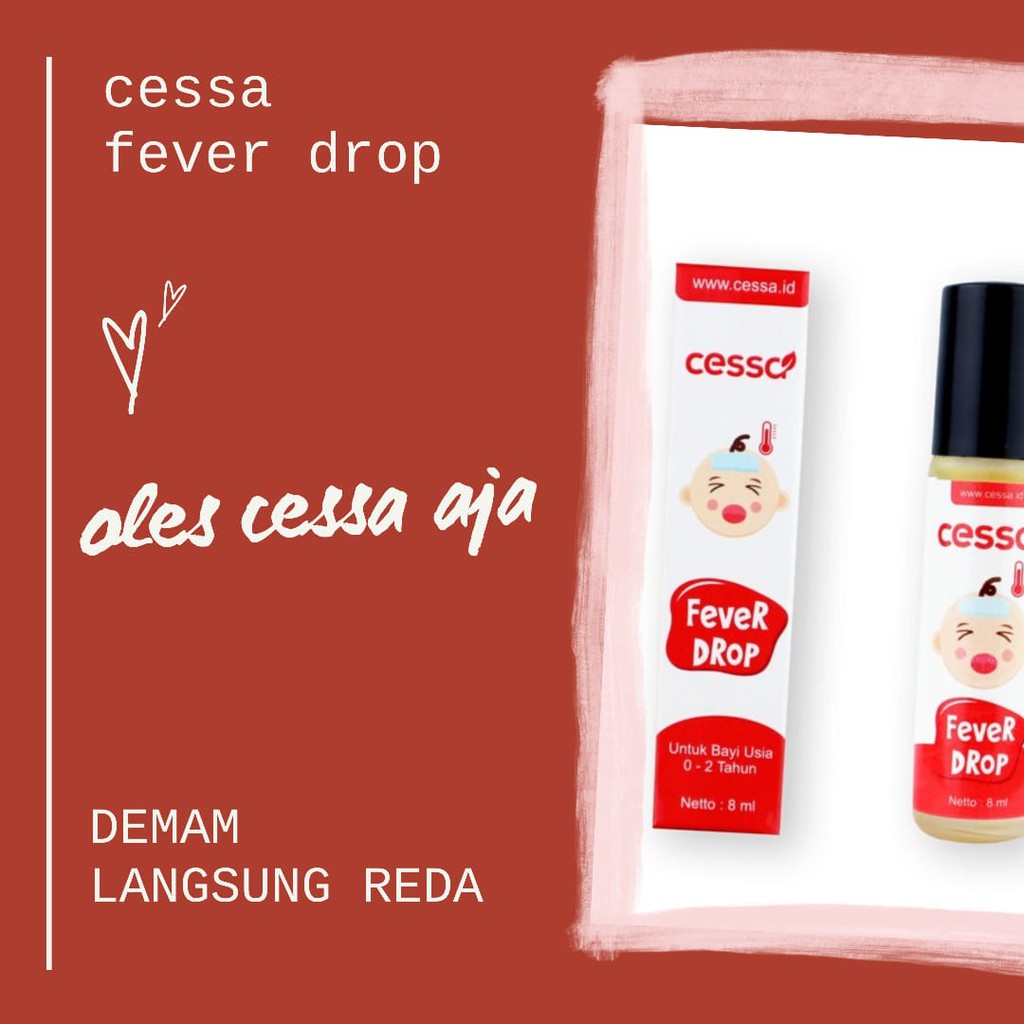 Cessa Fever Drop Penurun Demam Bayi