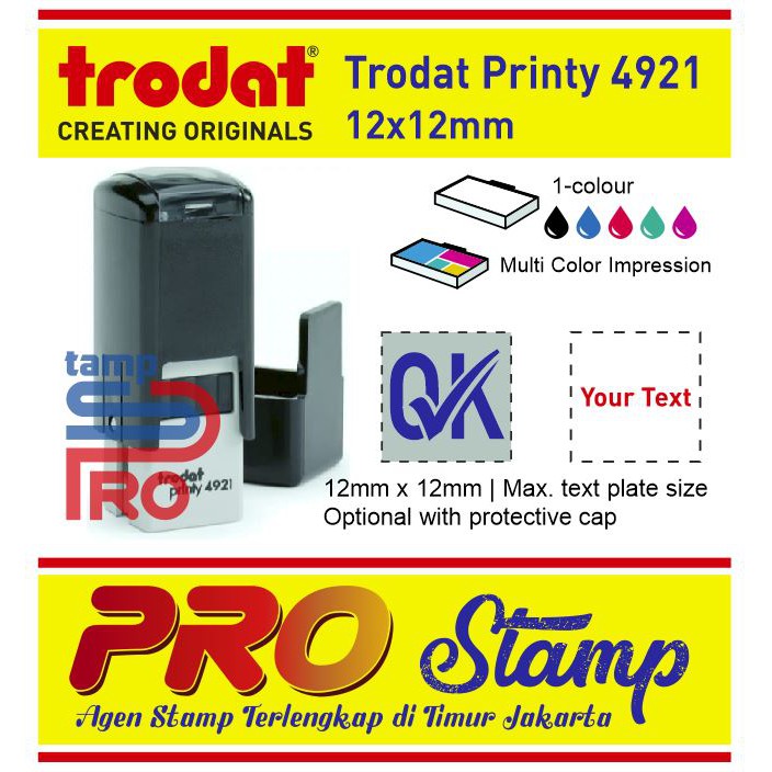 

Stempel Warna Otomatis Custom / Trodat Printy 4921