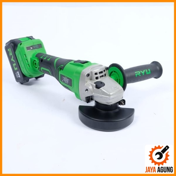RYU Mesin Gerinda Baterai RCG 20 V Cordless Grinder 4"