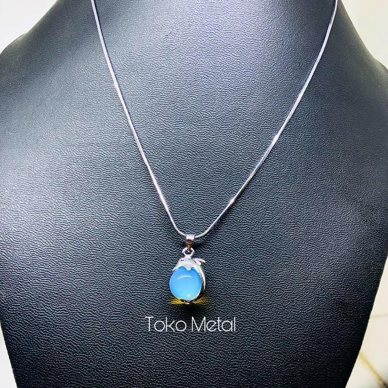 COD✔️ KALUNG RHODIUM + LIONTIN MODEL TERBARU [TOKO METAL]