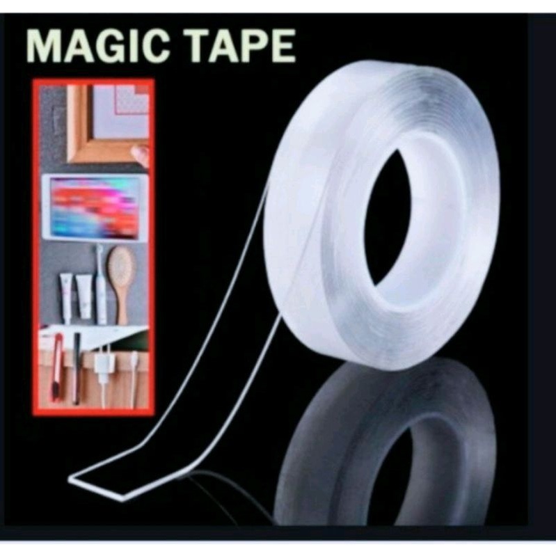 

Double tipe nano magic bening/isolasi bening kuat