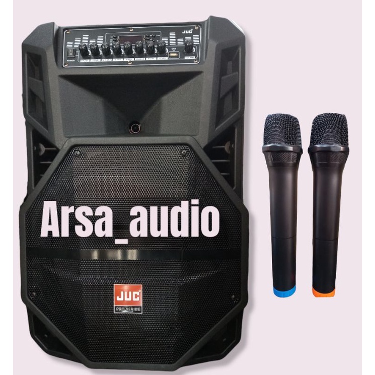 SPEAKER JUC 15 INCI SPEAKER J-1518 SPEAKER TROLLY SPEAKER MITTING SPEAKER BLUETOOTH SPEAKER KOPER SP