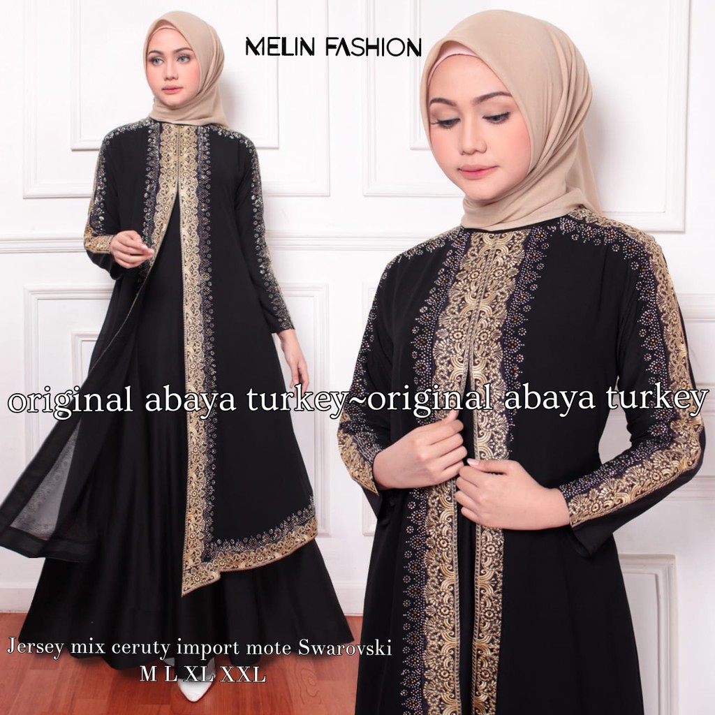 Abaya Turkey*Abaya Turkey Bordir*Gamis Wanita Remaja*Gamis Wanita Murah*Kualitas Premium