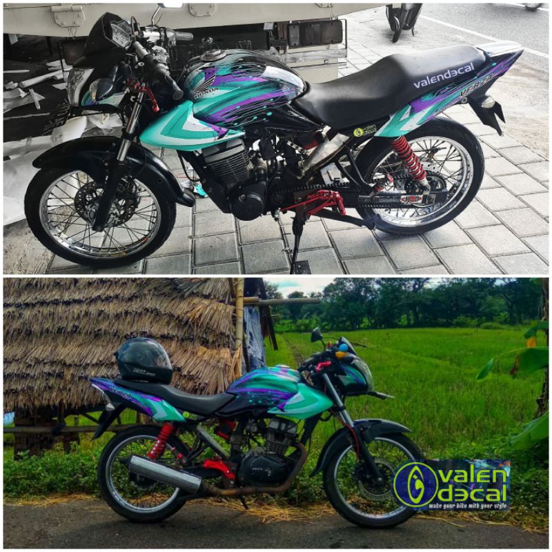 Sticker Decal Motor Verza / CB Verza full body bisa request custom GRATIS