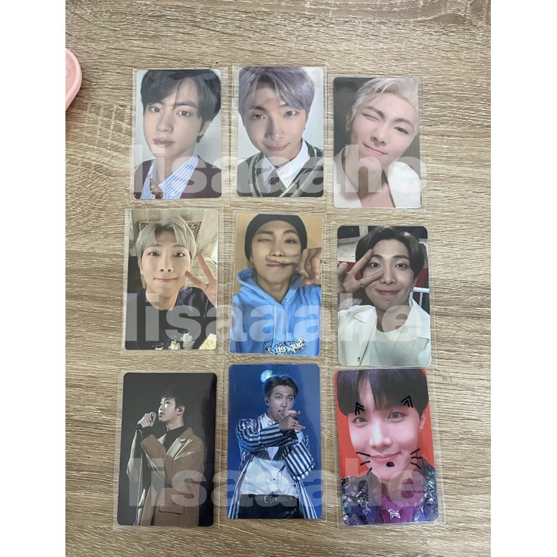 photocard pc namjoon hoseok seokjin (mots, persona, the journey, dll)