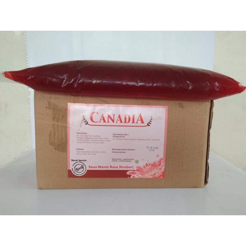 

Selai canadia strawberry 5 kg