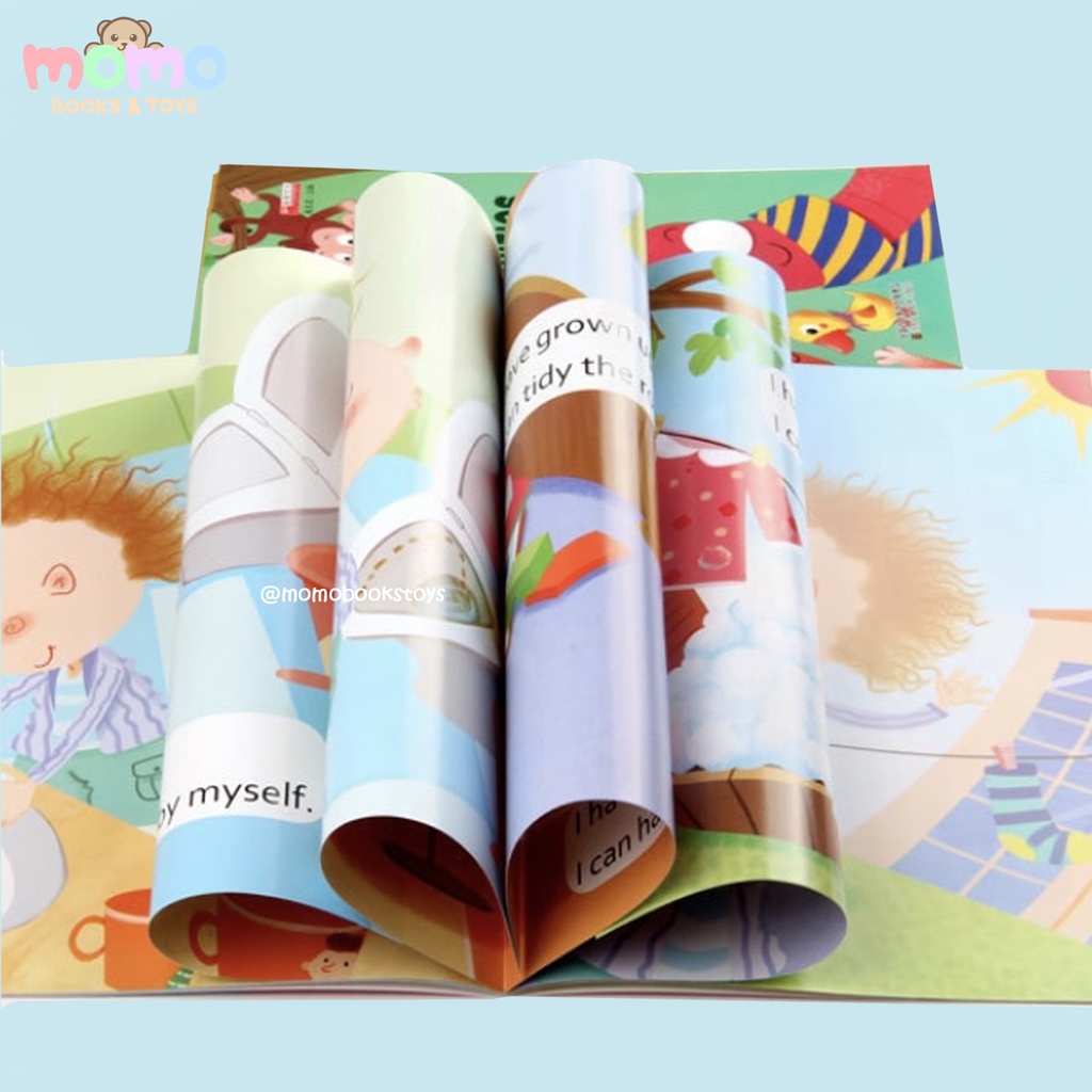 [MOMO] Isi 5 Buku Cerita Anak Bahasa Inggris (Scan QR CODE) | English Story Book Full Color / Buku Impor Bergambar Berwarna Anak TK SD / English for Children Kids Promo Murah-5