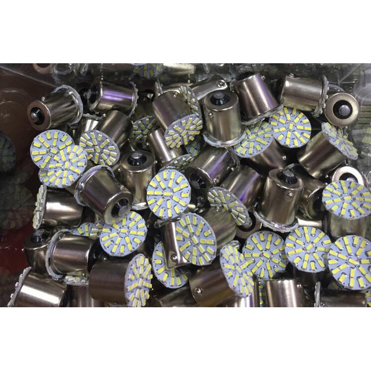 Lampu Rem Mobil LED 1156 BA15S SMD 3014 2 PCS