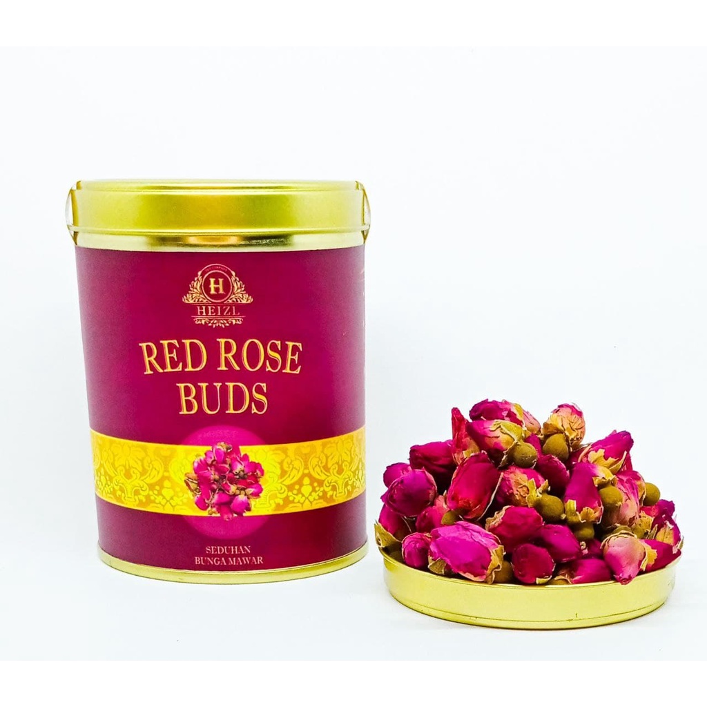 

Pure Red Rose Buds Teh Bunga Mawar Merah Kering
