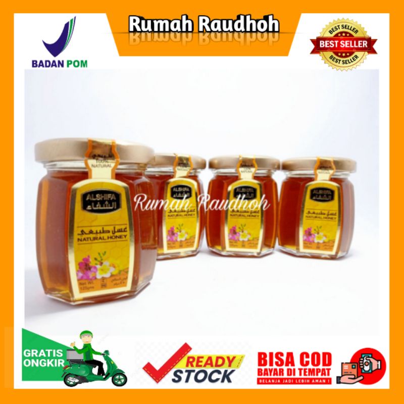 

MADU ALSHIFA 125 GRAM ORIGINAL - MADU ARAB ASLI / MENINGKATKAN STAMINA TUBUH DLL