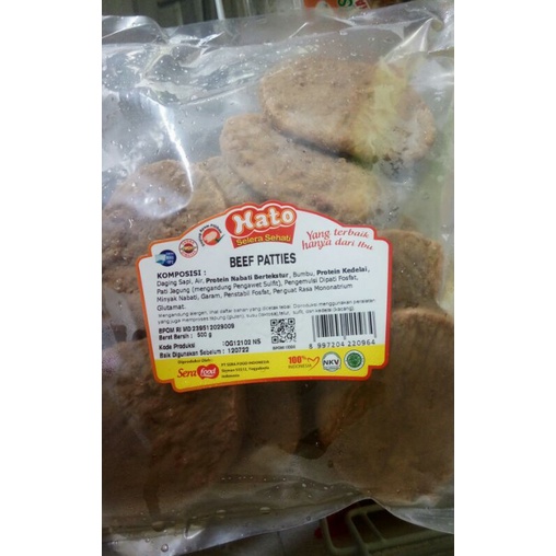 

Hato Beef Patties 500gr