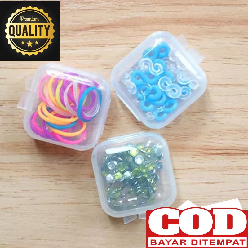 KOTAK KECIL MINI PLASTIK WADAH OBAT / AKSESORIS SERBAGUNA