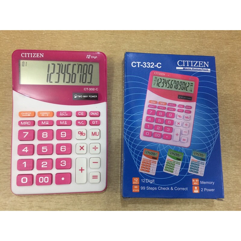 

Calculator/kalkulator Citizen 332-C