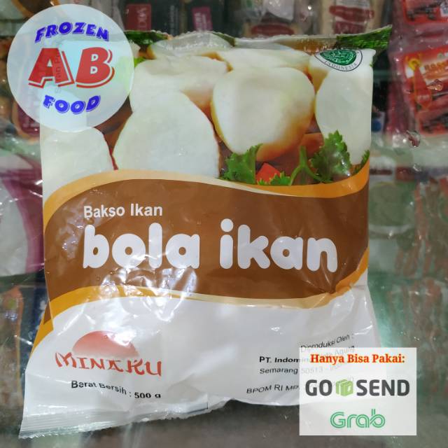 

Minaku Bola Ikan 500 gram Bakso Ikan 500 gr Baso rasa Ikan 500gr