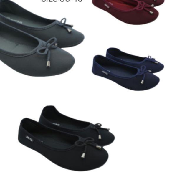 sepatu porto flatshoes balet wanita ba 202L