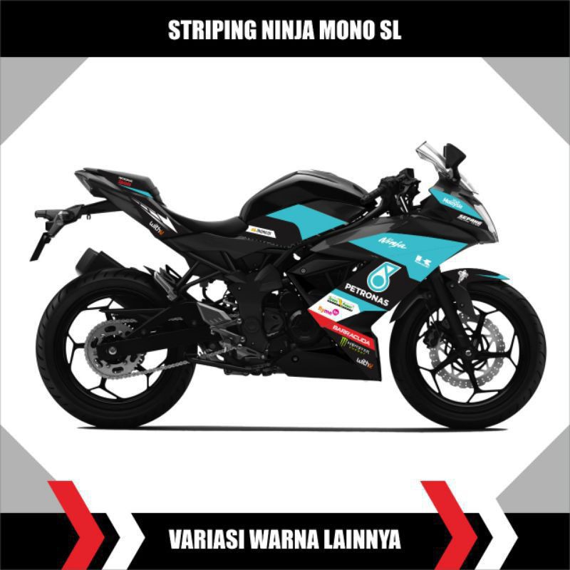 striping motor ninja mono SL / striping ninja 250 mono SL