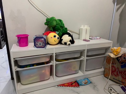 Natd_living - Rak Penyimpanan Mainan Anak Rak Multifungsi