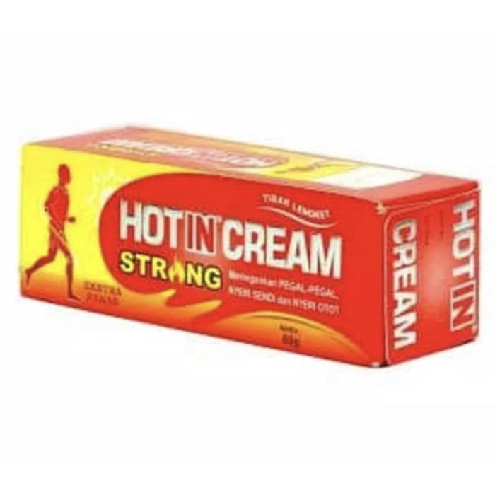 HOT IN CREAM STRONG TUBE ( MERAH ) 120 GR TERHEBAT !!