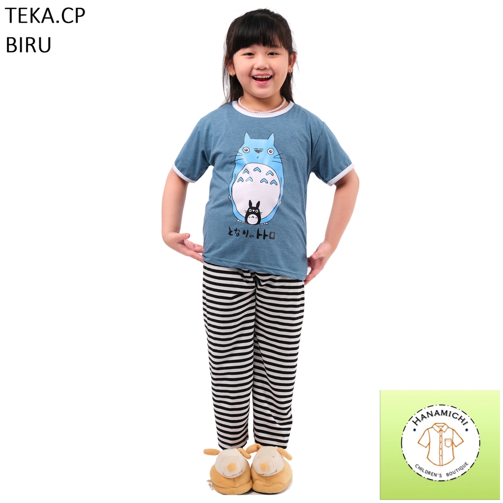 Hanamichi TEKA.CP Baju Tidur Anak Lengan Pendek