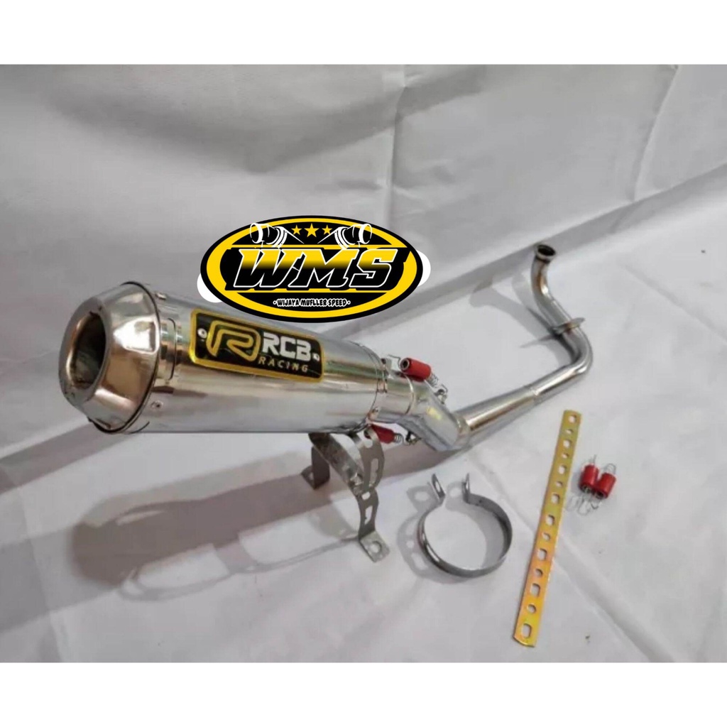 Knalpot racing RCB Kapsul Full crum Beat all series/Beat karbu/beat fi/beat pop/beat street/beat new