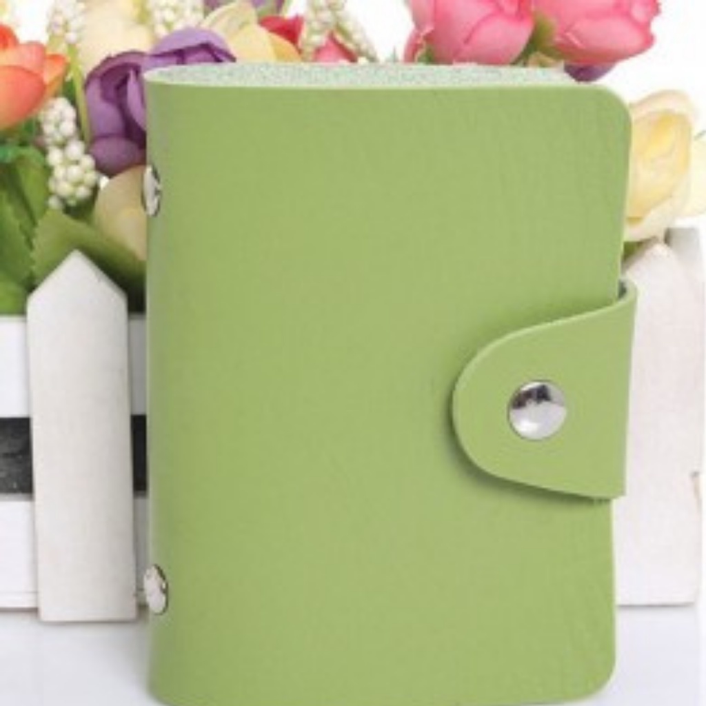 DOMPET KARTU 24 Slot Tempat Credit Card Case ATM Debit KTP Member Tempat Kartu Souvenir Wanita