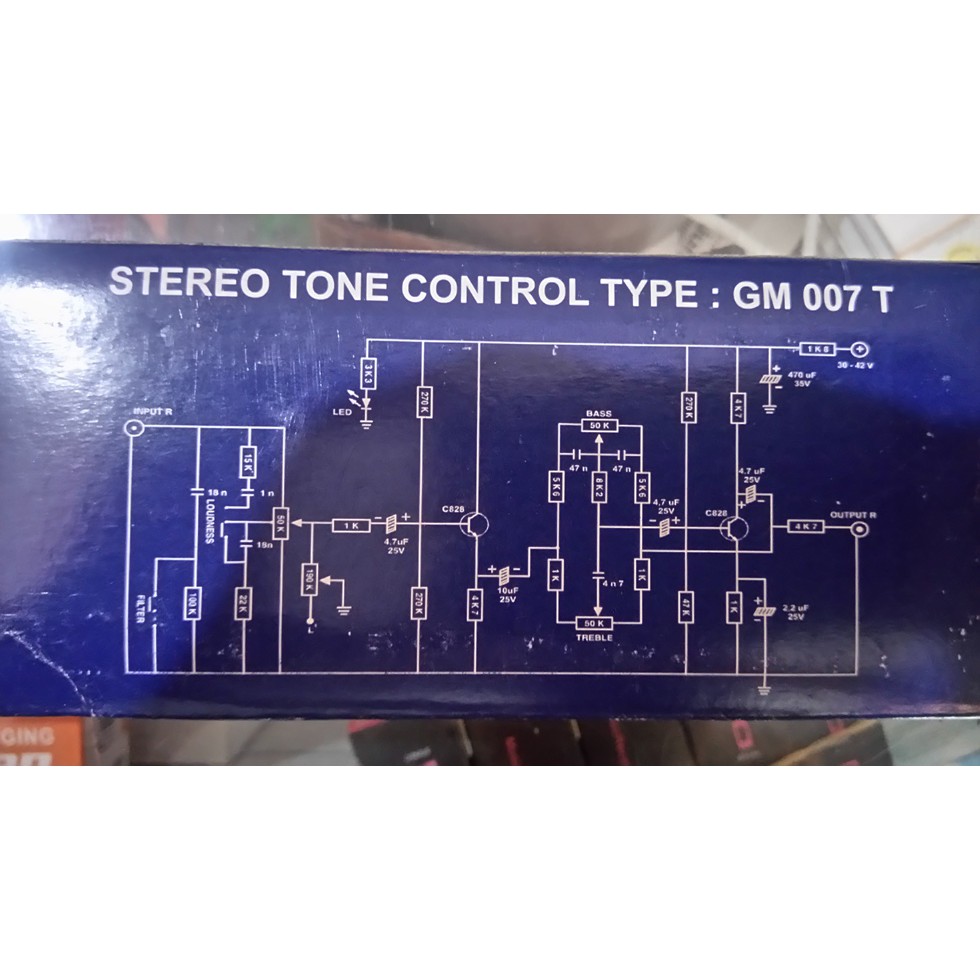 STEREO TONE CONTROL GM 007T LENGKAP