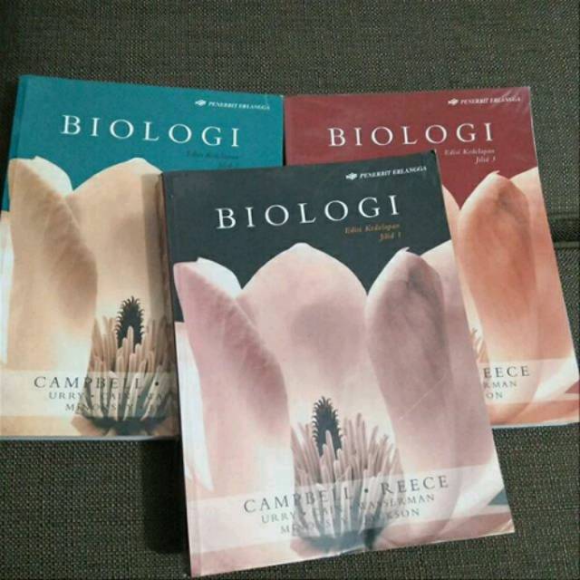 Jual PAKET 3 BUKU BIOLOGI EDISI 8 Jilid 1,2,3 CAMPBELL A5-B5 | Shopee ...