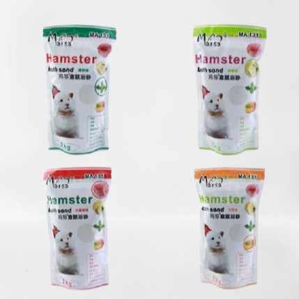 Pasir Mandi Hamster Marsa 1kg Hamster Bathing Sand FEFARM