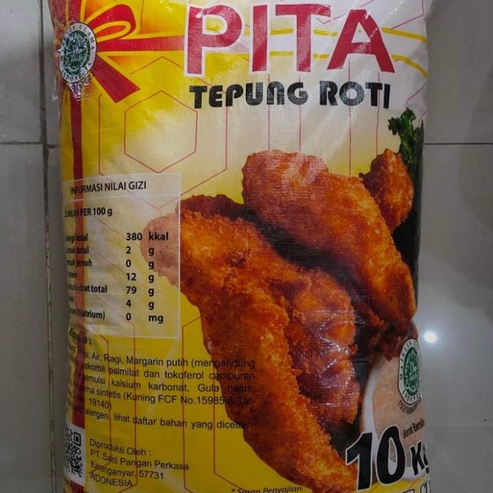 

BISA COD Tepung Roti Pita 10 kg