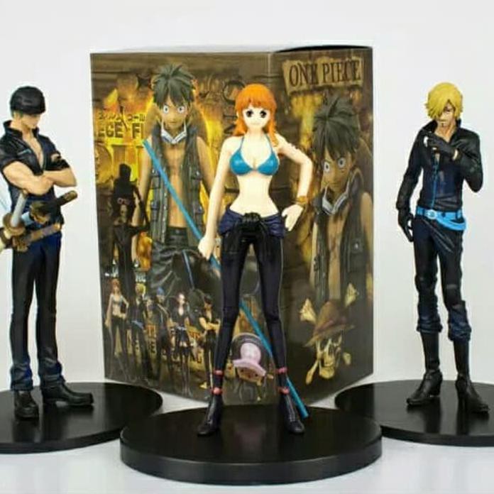 One Piece Action Figure Glm Movie Gold Set 9 Bh