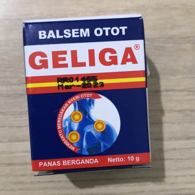 Geliga Balsem Otot 10g
