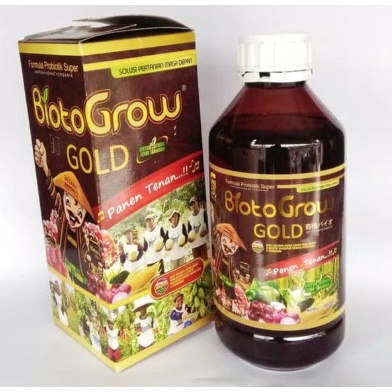 Jual Pupuk Hayati Terlengkap Bioto Grow Gold Kemasan Ml Ori Shopee Indonesia