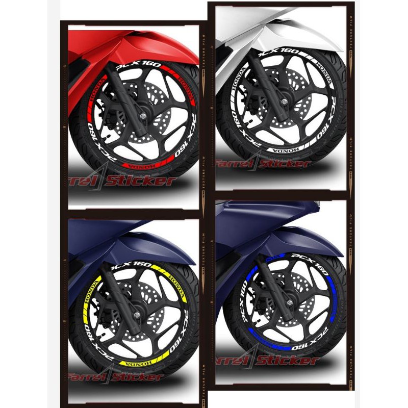 sticker velg Pcx 160