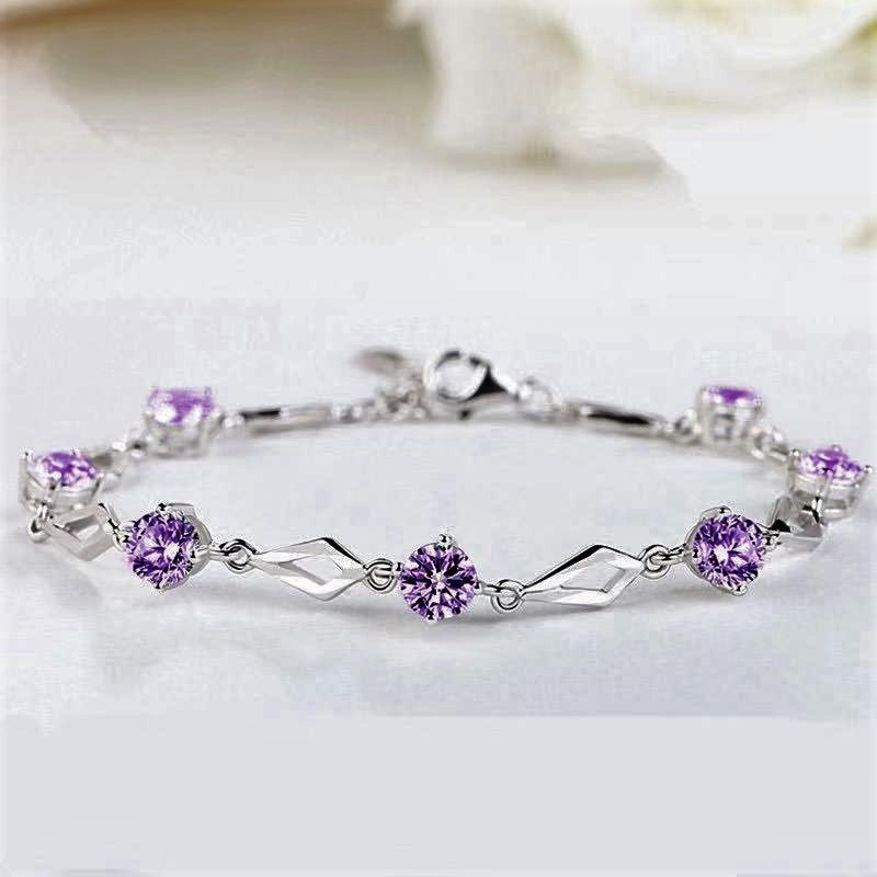 Gelang 106 Adjustable Bracelets Sterling Silver 925 Swarovski Cubic Zirconia