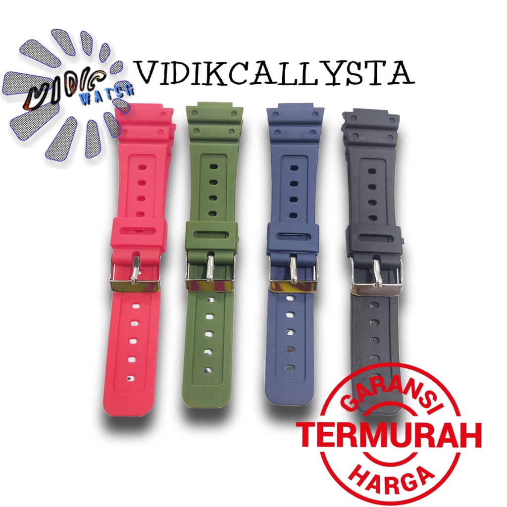 Strap watch Band Casio DW-5600E Tali Jam Tangan Casio DW5600E 5600