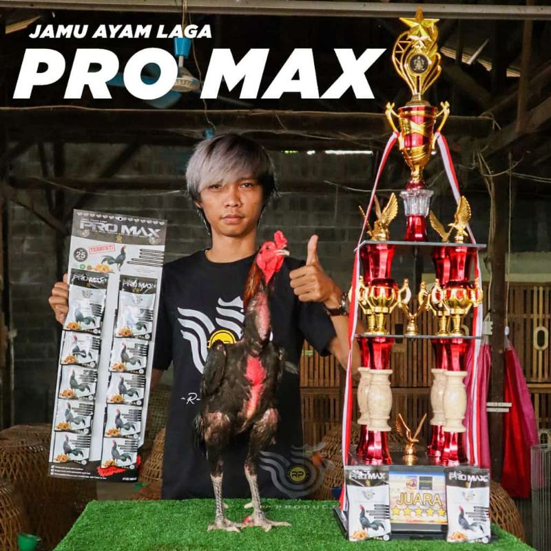 Jamu Ayam Laga PRO MAX - per bungkus isi 20 butir