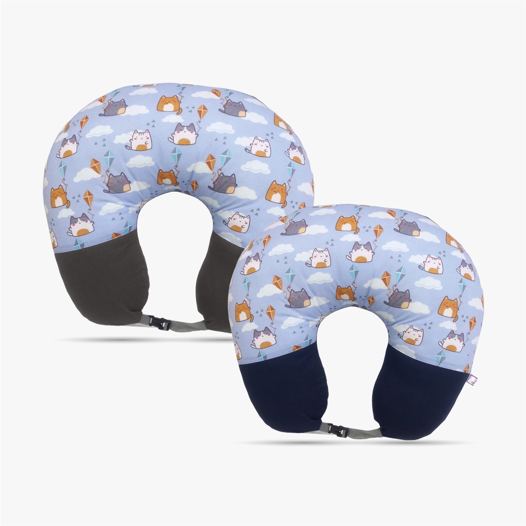 Cintaka Bantal Menyusui Bayi Print Set Motif Cute Cat atau Tiger - CTB5002